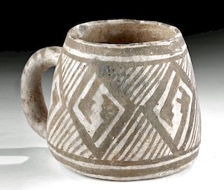 Anasazi Ceramic Mug - Serpent Heads