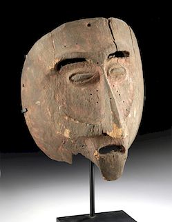 Early 20th C. Pacific Northwest Coast Wood Mask