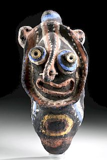 Mid-20th C. Papua New Guinea Kwoma Pottery Cult Vessel