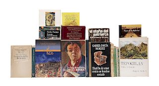 LOTE DE LIBROS DE LITERATURA CONTEMPORÁNEA Y ARTE. a) García Márquez, Gabriel.  Títulos: La Mala Hora. Buenos Aires. Pzs: 17.