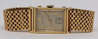 JEWELRY. Vintage Hamilton 14kt Gold Watch.