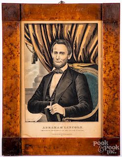 Two Abraham Lincoln lithographs