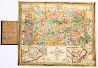 Mitchell's Map of Pennsylvania
