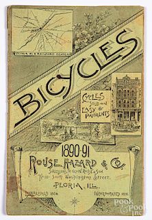 Rouse Hazard & Co. 1890-91 bicycle catalog