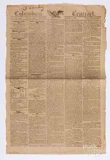 Columbian Sentinel newspaper