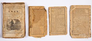 Collection of early almanacs