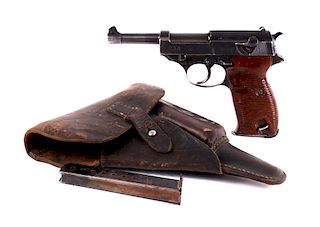 World War II Nazi "cyq" Spreewerke P38 9mm Pistol