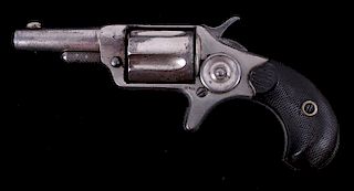 Colt New Line .32 RF Nickel Revolver c. 1882