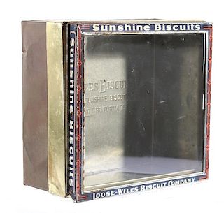 Sunshine Biscuits Counter Top Display Case