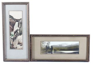 Haynes Falls & Sylvan Lake Framed Photographs