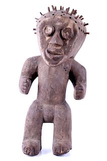 Early 20th Century African Wood Carving