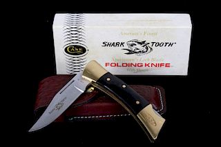 RARE 1985 CASE XX Shark Tooth Folding Knife
