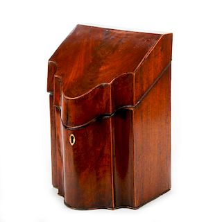 Late 18th century knife box.