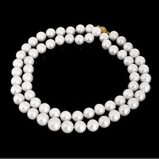 11.0-12.0mm South Sea Pearl Necklace