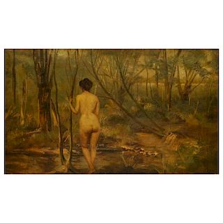 Thomas Alexander Harrison (1853 - 1930) Oil/Canvas