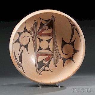 Large Hopi Pottery Bowl