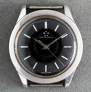 Eterna Matic Swiss Made Stainless Steel Watch