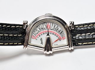 Jean d'Eve Sectora Silver-Tone Wrist Watch