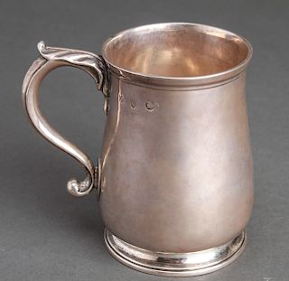 George II Irish Silver W. Williamson Handled Cup