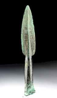 Rare Ancient African Mauritanian Copper Spear