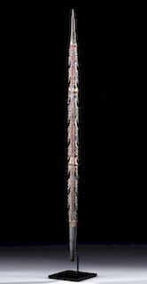 Early 20th C. Australian Aboriginal Wooden Spear Tip