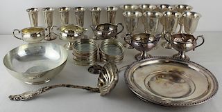 STERLING. Assorted Sterling Hollow Ware.