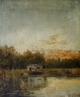Percy Lionel (British, 19th Century) oil painting