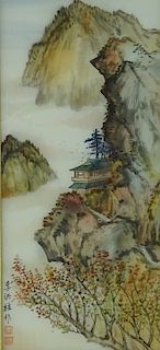 Hung Chu Lee Watercolor on Silk