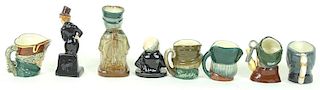 (8) Eight Royal Doulton Porcelain Toby Figures