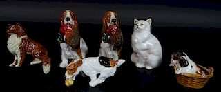 (6) Six Royal Doulton Porcelain Animal Figures