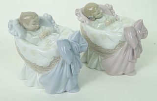 (2) Two Lladro Porcelain Figures