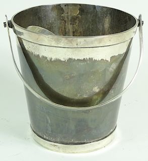 South American 925 Silver Ice Bucket And Server