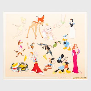 Walt Disney Studios: Collage of Toons