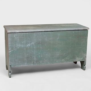 Hudson Valley Green Painted Blanket Chest