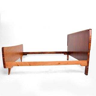 Mid-Century Modern Italy Bed Frame