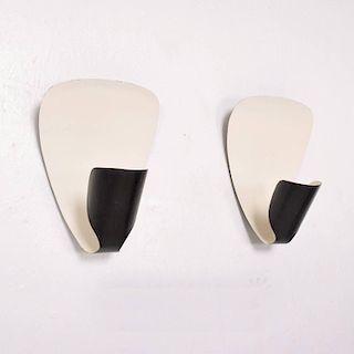 Set of Two Wall Sconces B206 by Michel Buffet