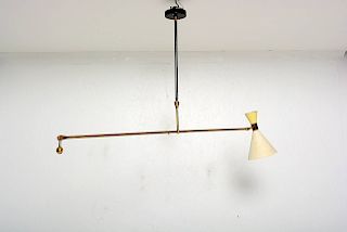 Mid Century Modern French Hanging Mobile Fixture