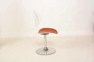 Mid Century Modern Four Lucite Dining Chairs