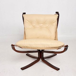 Mid-Century Danish Modern Falcon Chair by Sigurd Ressell for Vatne MÌÎÌ_bler