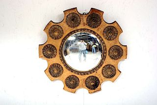 Custom-Made Baroque Mirror