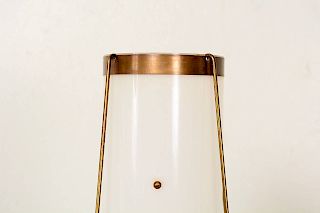 Brass and Acrylic Table Lamp