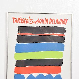 Tapisseries de Sonia Delaunay 1972 Paris Litho Poster