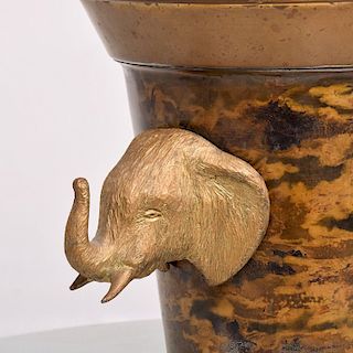 Hollywood Regency Elephant Ice Bucket