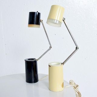 Pair of Lloyds Task Table Lamps, Mid-Century Modern