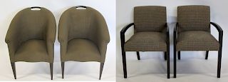 Two Pairs of Vintage Donghia Chairs.