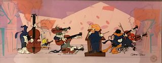 Animation Cel, the Quintet by Chuck Jones