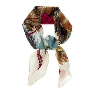 A Hermes "The Pony Express" Scarf 90