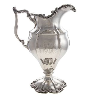 Large Sterling Silver Pitcher