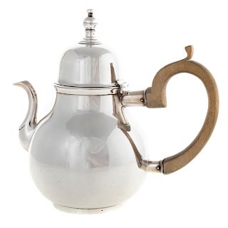 John Coney 1710 Reproduction Sterling Teapot