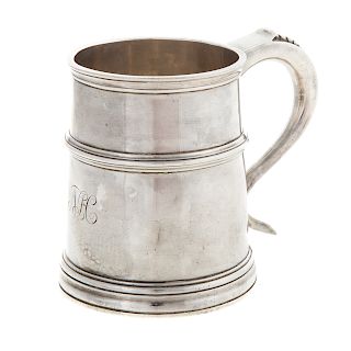 George V Silver Mug